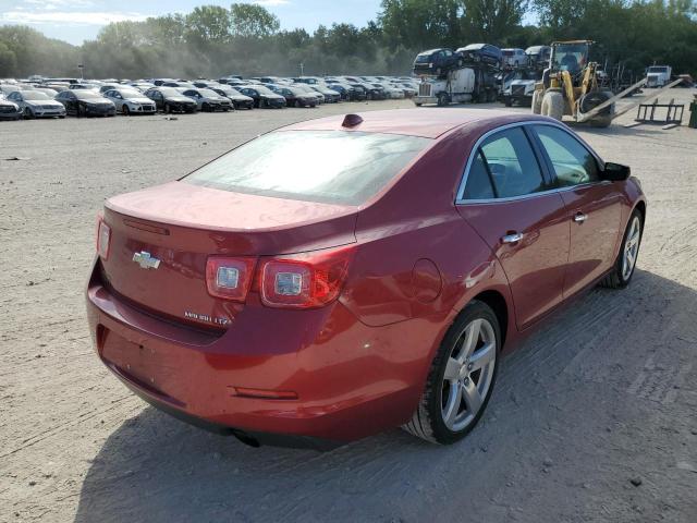 1G11J5SX6DF195011 - 2013 CHEVROLET MALIBU LTZ 红色 照片 4