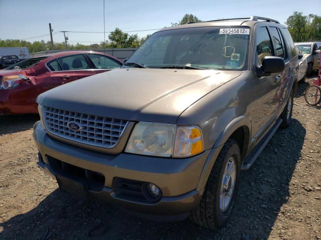 1FMZU75K42UD10710 - 2002 FORD EXPLORER GREEN photo 2