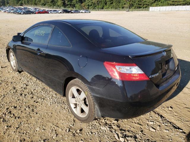 2HGFG12988H570053 - 2008 HONDA CIVIC EXL 黑色 照片 3