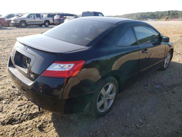 2HGFG12988H570053 - 2008 HONDA CIVIC EXL 黑色 照片 4