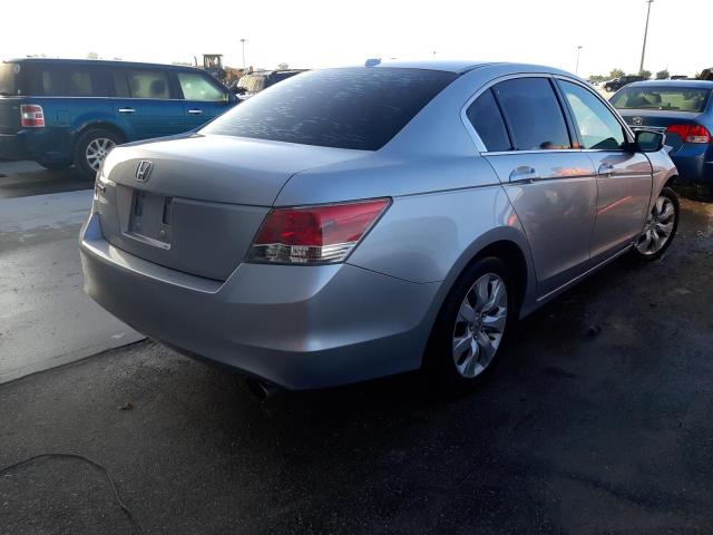 1HGCP26858A062681 - 2008 HONDA ACCORD SILVER photo 4