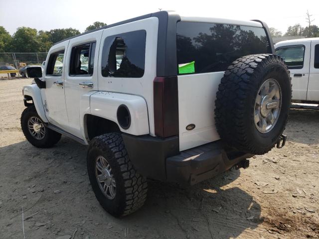 5GTDN13E978254777 - 2007 HUMMER H3 WHITE photo 3