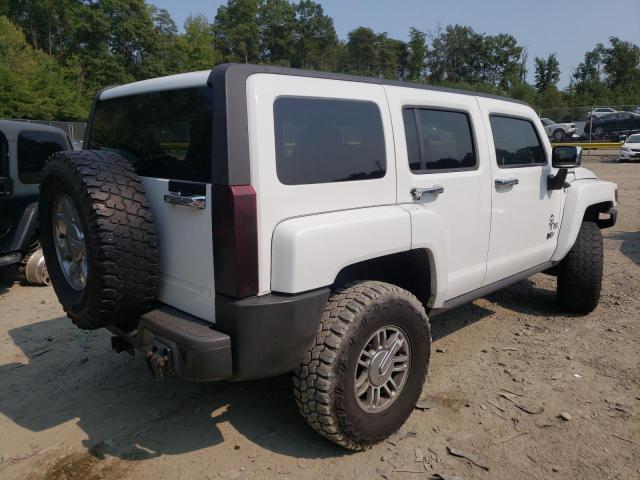 5GTDN13E978254777 - 2007 HUMMER H3 WHITE photo 4