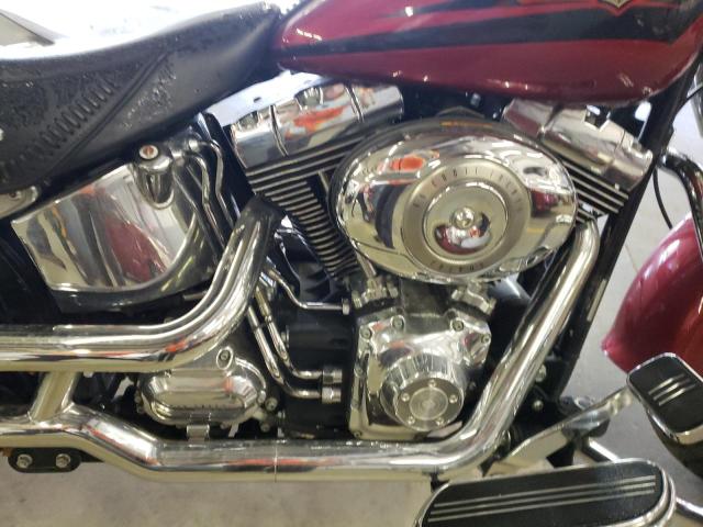 1HD1BX5118Y018916 - 2008 HARLEY-DAVIDSON FLSTF BURGUNDY photo 7