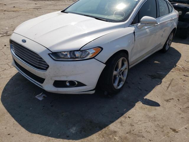 3FA6P0HD2ER363104 - 2014 FORD FUSION SE WHITE photo 9