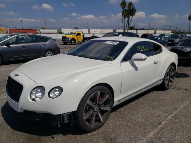 SCBFR7ZA3DC078543 - 2013 BENTLEY CONTINENTA WHITE photo 2