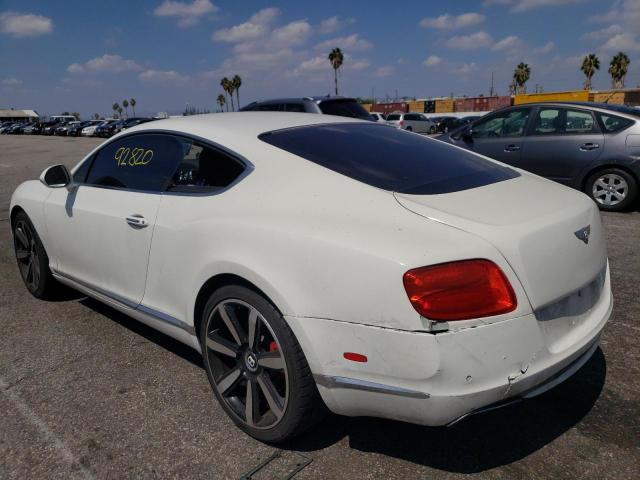 SCBFR7ZA3DC078543 - 2013 BENTLEY CONTINENTA WHITE photo 3