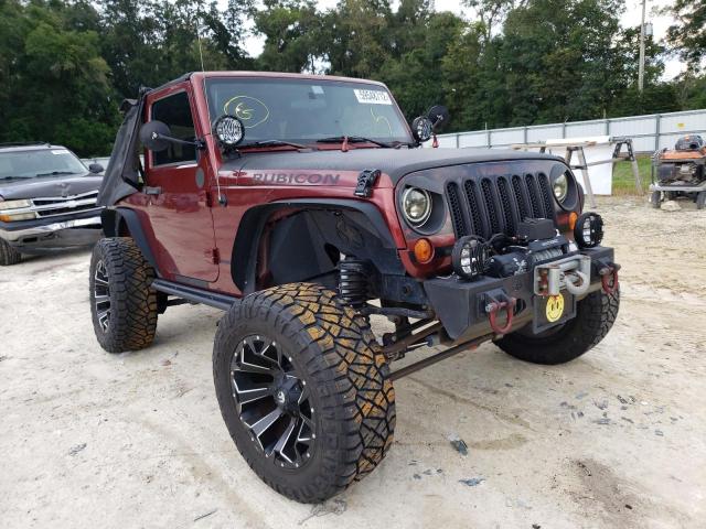 1J8GA64117L190653 - 2007 JEEP WRANGLER R BURGUNDY photo 1