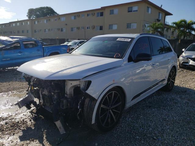 WA1VWBF74MD020216 - 2021 AUDI SQ7 PRESTI WHITE photo 2