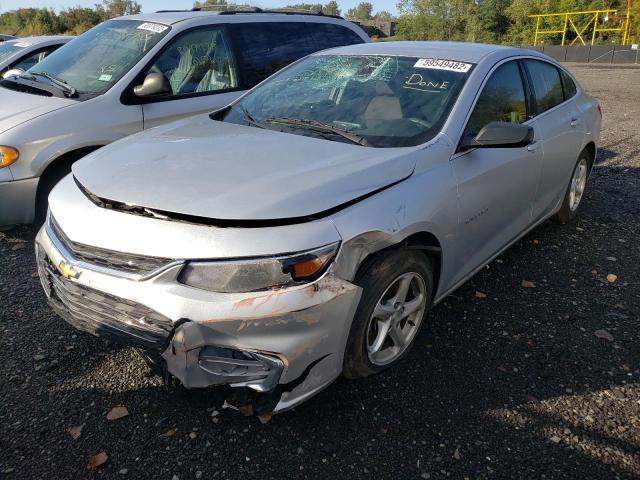 1G1ZB5ST8JF224663 - 2018 CHEVROLET MALIBU LS SILVER photo 2