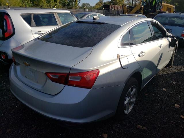 1G1ZB5ST8JF224663 - 2018 CHEVROLET MALIBU LS SILVER photo 4