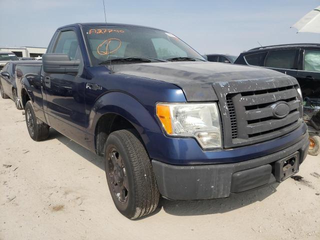 1FTRF12W39KA27790 - 2009 FORD F150 BLUE photo 1