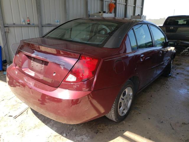 1G8AJ52F43Z****** - 2003 SATURN ION LEVEL 勃艮第红 照片 4