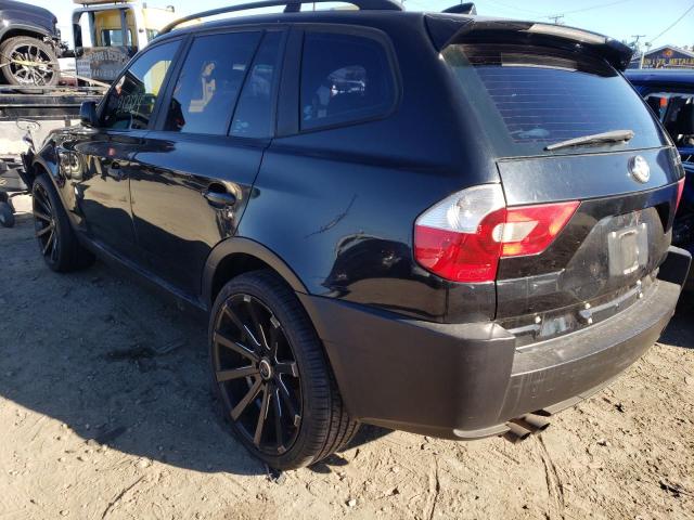 WBXPA73405WC47158 - 2005 BMW X3 2.5I BLACK photo 3