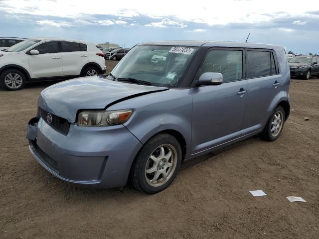 JTLZE4FE8A1110751 - 2010 TOYOTA SCION XB Blau Foto 2