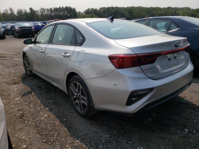 3KPF34AD2KE047163 - 2019 KIA FORTE GT L SILVER photo 3