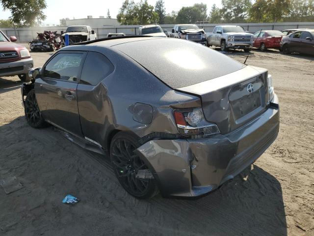 JTKJF5C76E3072988 - 2014 TOYOTA SCION TC Gri fotoğraf 3