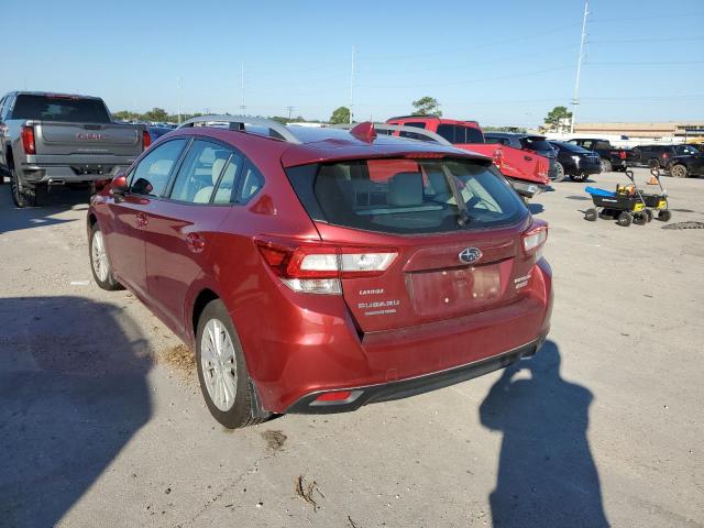 4S3GTAD6XH3708454 - 2017 SUBARU IMPREZA PR MAROON photo 3