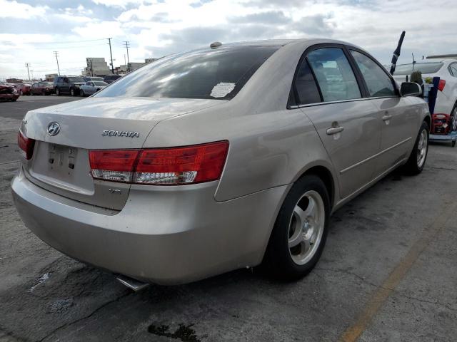 5NPET46F38H322713 - 2008 HYUNDAI SONATA GLS GOLD photo 4