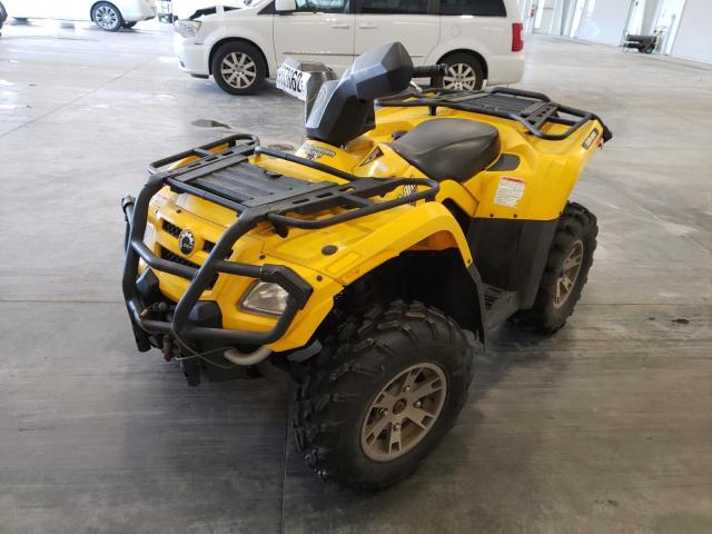 2BVEKCM158V000744 - 2008 CAN-AM OUTLANDER YELLOW photo 2