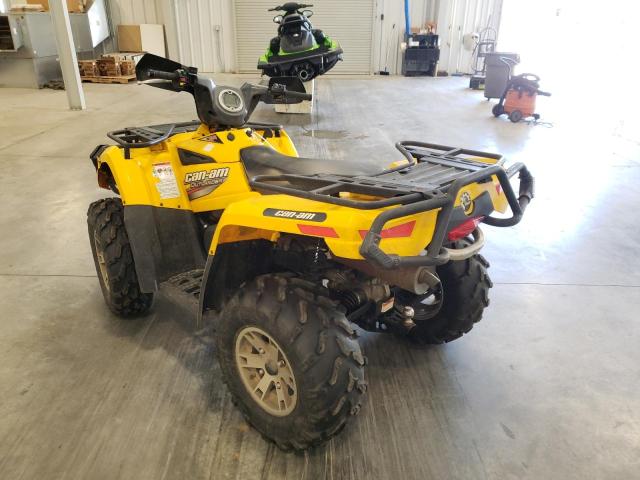 2BVEKCM158V000744 - 2008 CAN-AM OUTLANDER YELLOW photo 3