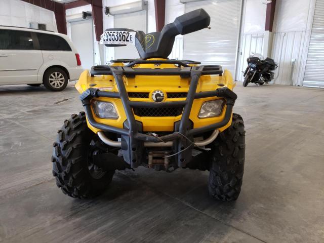 2BVEKCM158V000744 - 2008 CAN-AM OUTLANDER YELLOW photo 9