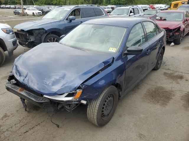 3VW2K7AJ0EM325574 - 2014 VOLKSWAGEN JETTA BASE 蓝色 照片 2