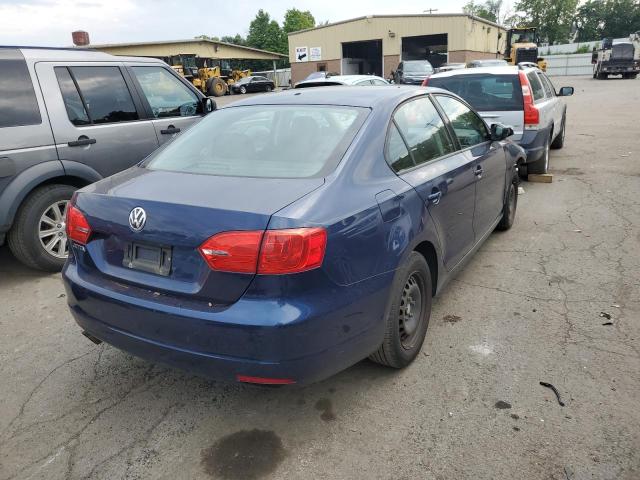 3VW2K7AJ0EM325574 - 2014 VOLKSWAGEN JETTA BASE 蓝色 照片 4