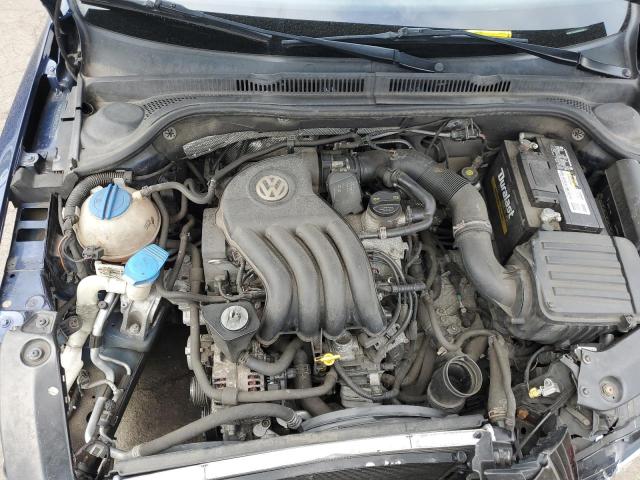 3VW2K7AJ0EM325574 - 2014 VOLKSWAGEN JETTA BASE 蓝色 照片 7