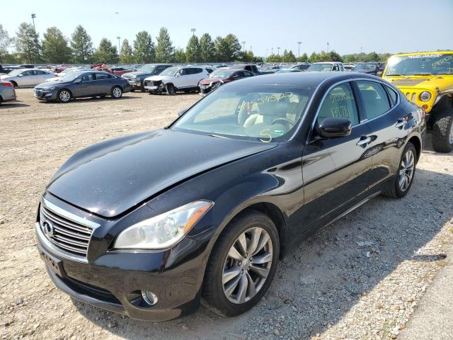 JN1BY1AP9DM511257 - 2013 INFINITI M37 BLACK photo 2