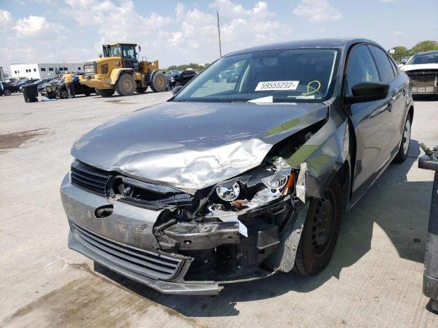 3VW2K7AJ8CM308230 - 2012 VOLKSWAGEN JETTA BASE 石墨色 照片 2