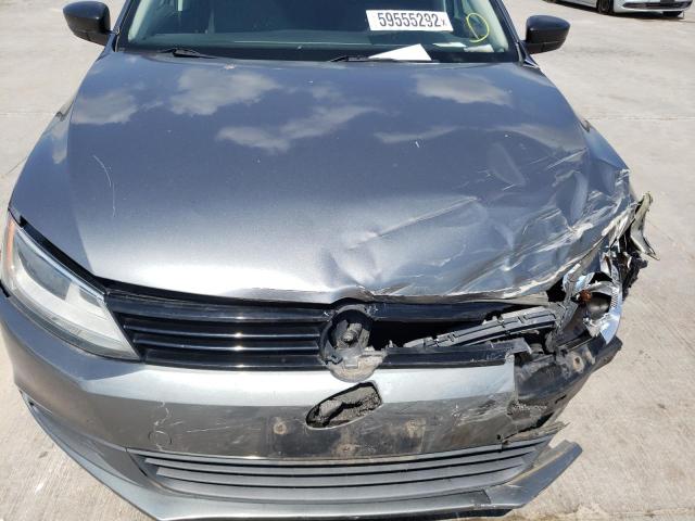 3VW2K7AJ8CM308230 - 2012 VOLKSWAGEN JETTA BASE 石墨色 照片 7