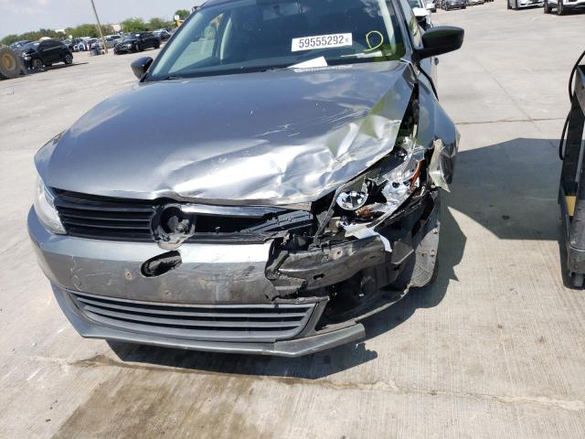 3VW2K7AJ8CM308230 - 2012 VOLKSWAGEN JETTA BASE 石墨色 照片 9