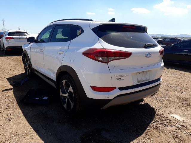 KM8J33A21JU700029 - 2018 HYUNDAI TUCSON VAL WHITE photo 3