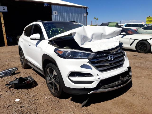 KM8J33A21JU700029 - 2018 HYUNDAI TUCSON VAL WHITE photo 9