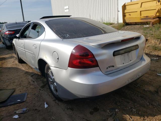 2G2WP522951288019 - 2005 PONTIAC GRAND PRIX Արծաթագույն լուսանկար 3