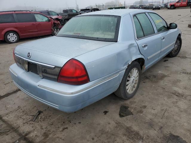 2MEBM7FV3AX602269 - 2010 MERCURY MARQUIS BLUE photo 4