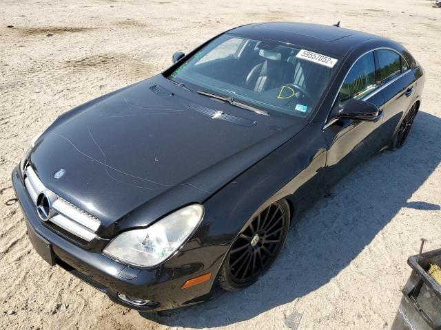 WDDDJ72X09A140998 - 2009 MERCEDES-BENZ CLS 550 BLACK photo 2