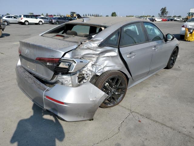 2HGFE2F53NH553627 - 2022 HONDA CIVIC SPOR SILVER photo 4