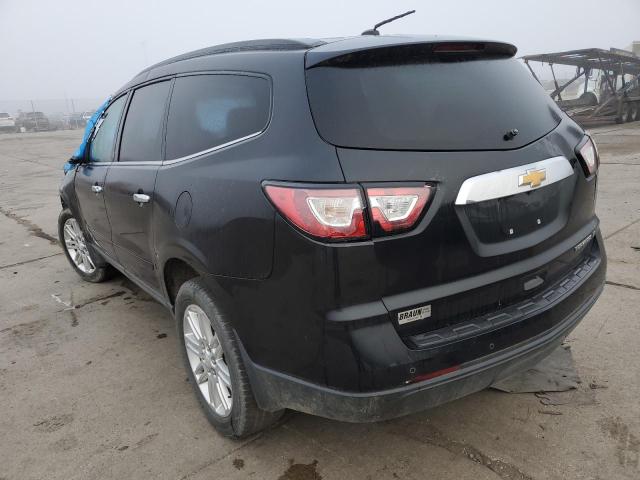 1GNKRGKD7FJ210354 - 2015 CHEVROLET TRAVERSE L BLACK photo 3