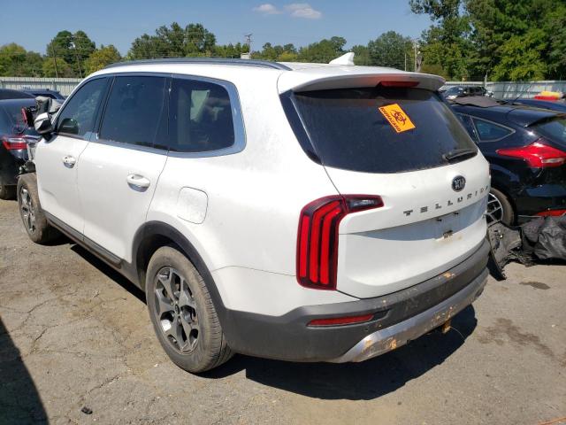 5XYP34HC4LG081370 - 2020 KIA TELLURIDE WHITE photo 3