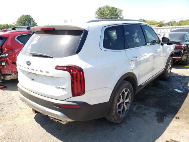 5XYP34HC4LG081370 - 2020 KIA TELLURIDE WHITE photo 4