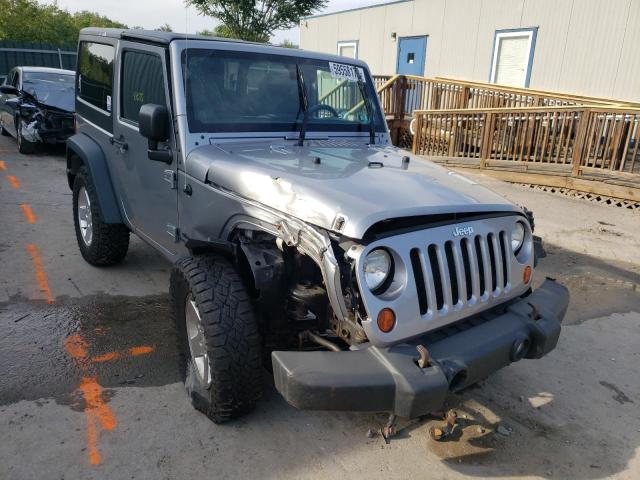1C4AJWAG3DL649599 - 2013 JEEP WRANGLER S SILVER photo 1