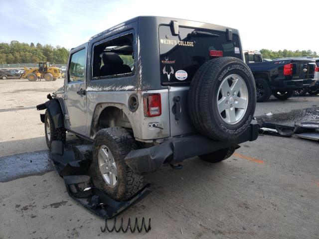 1C4AJWAG3DL649599 - 2013 JEEP WRANGLER S SILVER photo 3