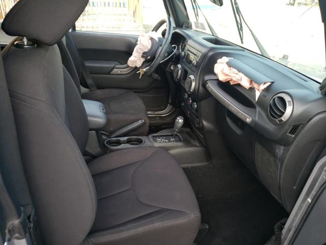 1C4AJWAG3DL649599 - 2013 JEEP WRANGLER S SILVER photo 5