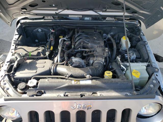 1C4AJWAG3DL649599 - 2013 JEEP WRANGLER S SILVER photo 7