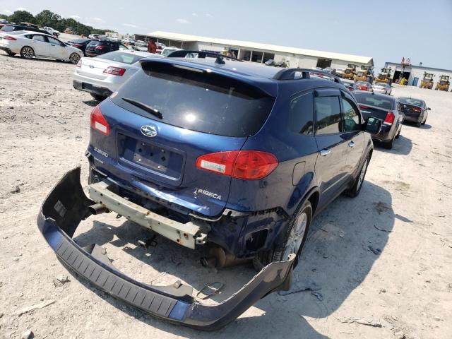 4S4WX9HD1B4400397 - 2011 SUBARU TRIBECA LI BLUE photo 4