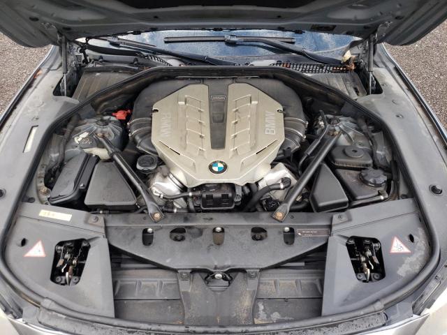WBAKC6C54ACL67846 - 2010 BMW 750 I XDRI GRAY photo 7