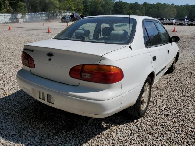 1Y1SK5289XZ433434 - 1999 CHEVROLET GEO PRIZM თეთრი ფოტო 4