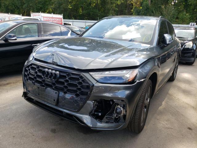 WA1FAAFY1N2062393 - 2022 AUDI Q5 PRESTIG GRAY photo 2